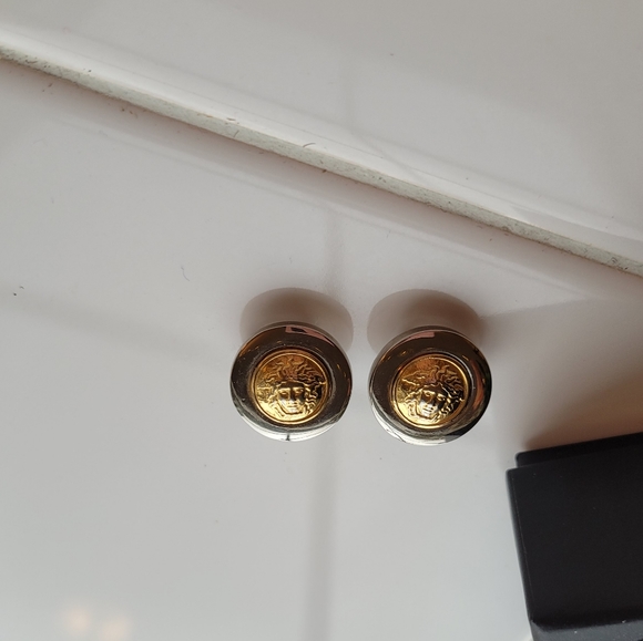 SOLD Versace clip on earrings - Picture 4 of 5